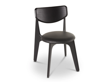 SLAB - Upholstered wooden chair by Tom Dixon - view 2
